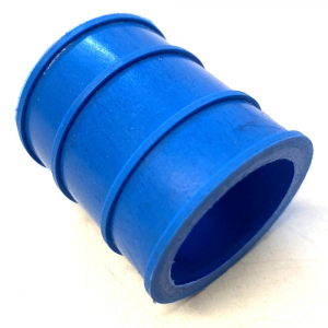 RACCORD POT/SILENCIEUX BLEU / 30MM
