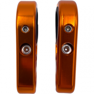 PAIRE DE SUPPORTS DE DURITES AVIA ANODISEE ORANGE